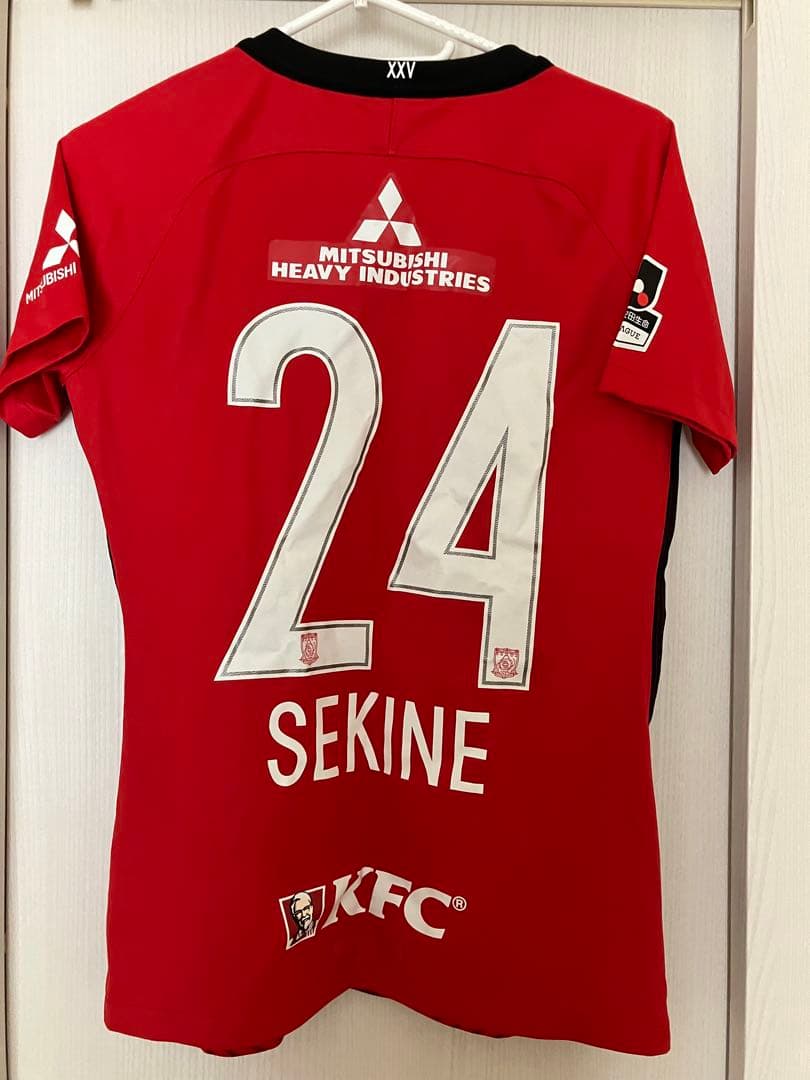 浦和レッズ関根選手ユニフォーム(レディースXL)