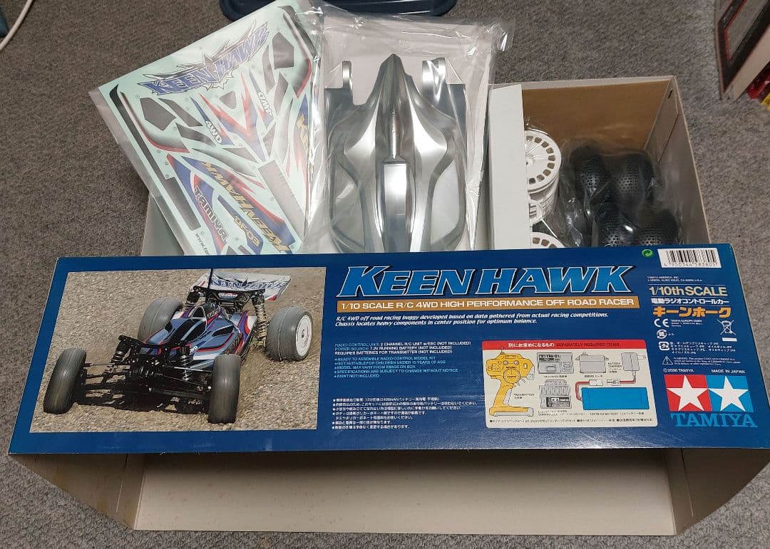 タミヤ　ラジコン　キーンホーク　1/10 当時物 希少品　df-03