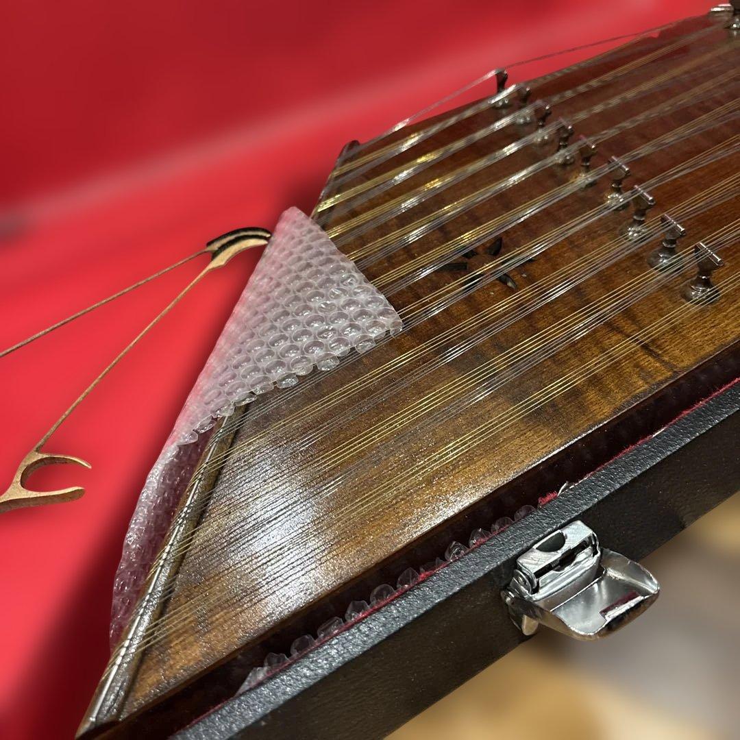 サントゥール　Santur ケース付き　イスファハン　イラン　弦楽器　民族楽器