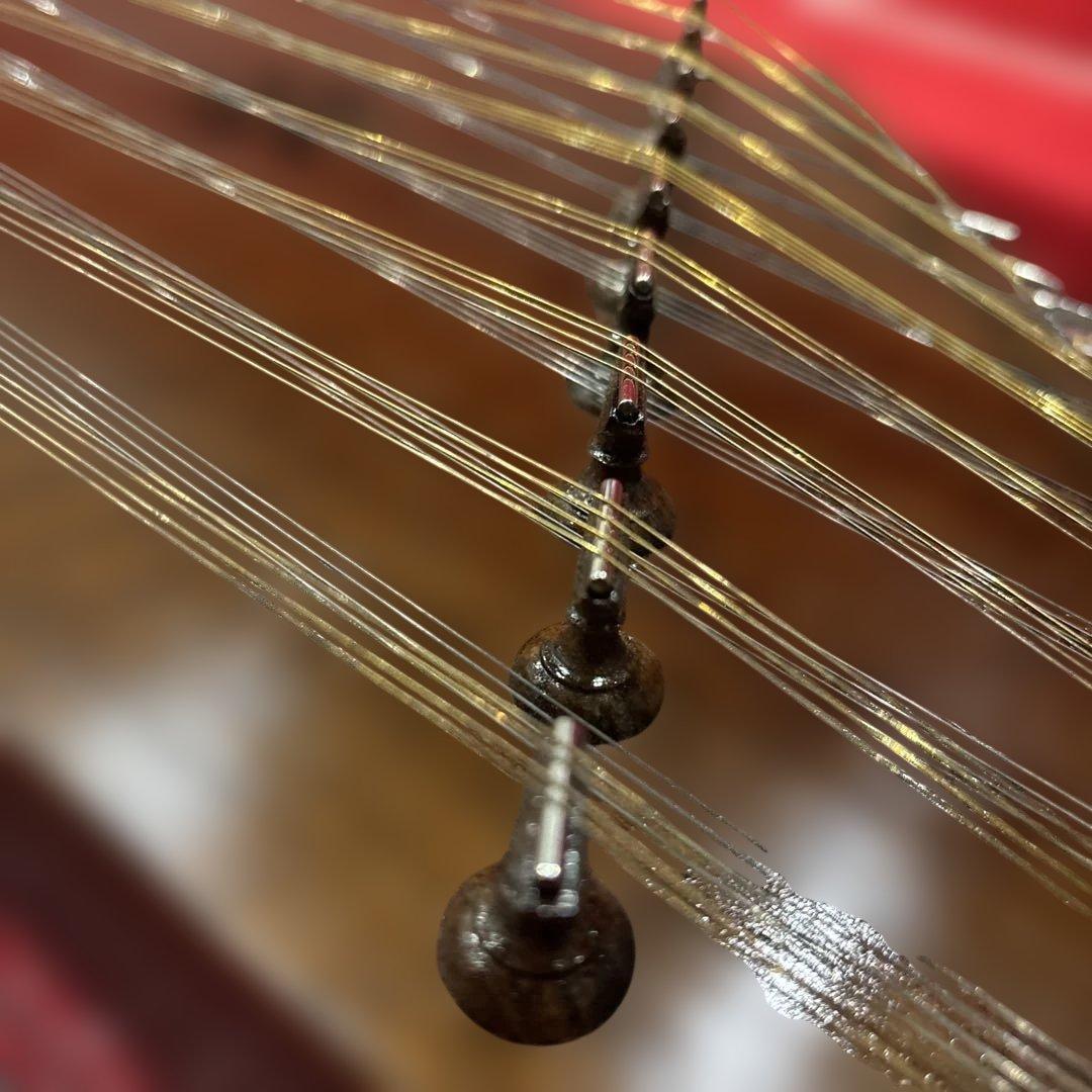 サントゥール　Santur ケース付き　イスファハン　イラン　弦楽器　民族楽器