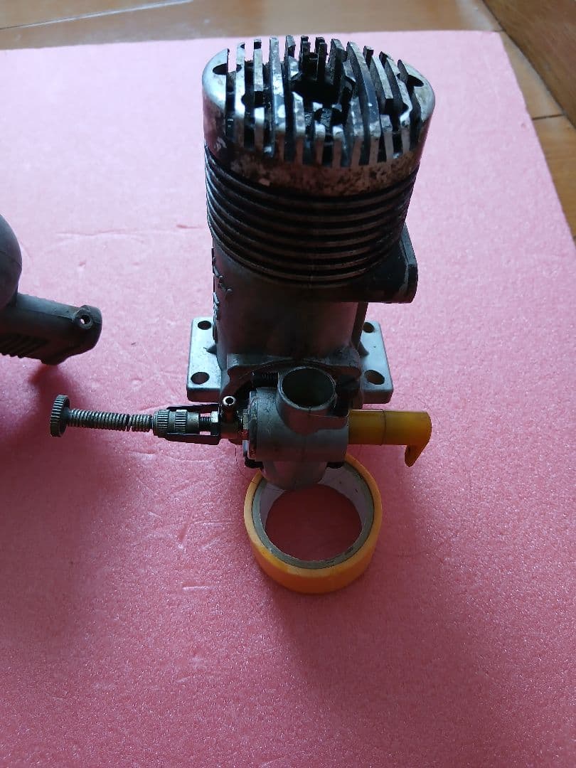 小川精機　OSエンジン 80'sレァなTwinプラグヘッド固着無し