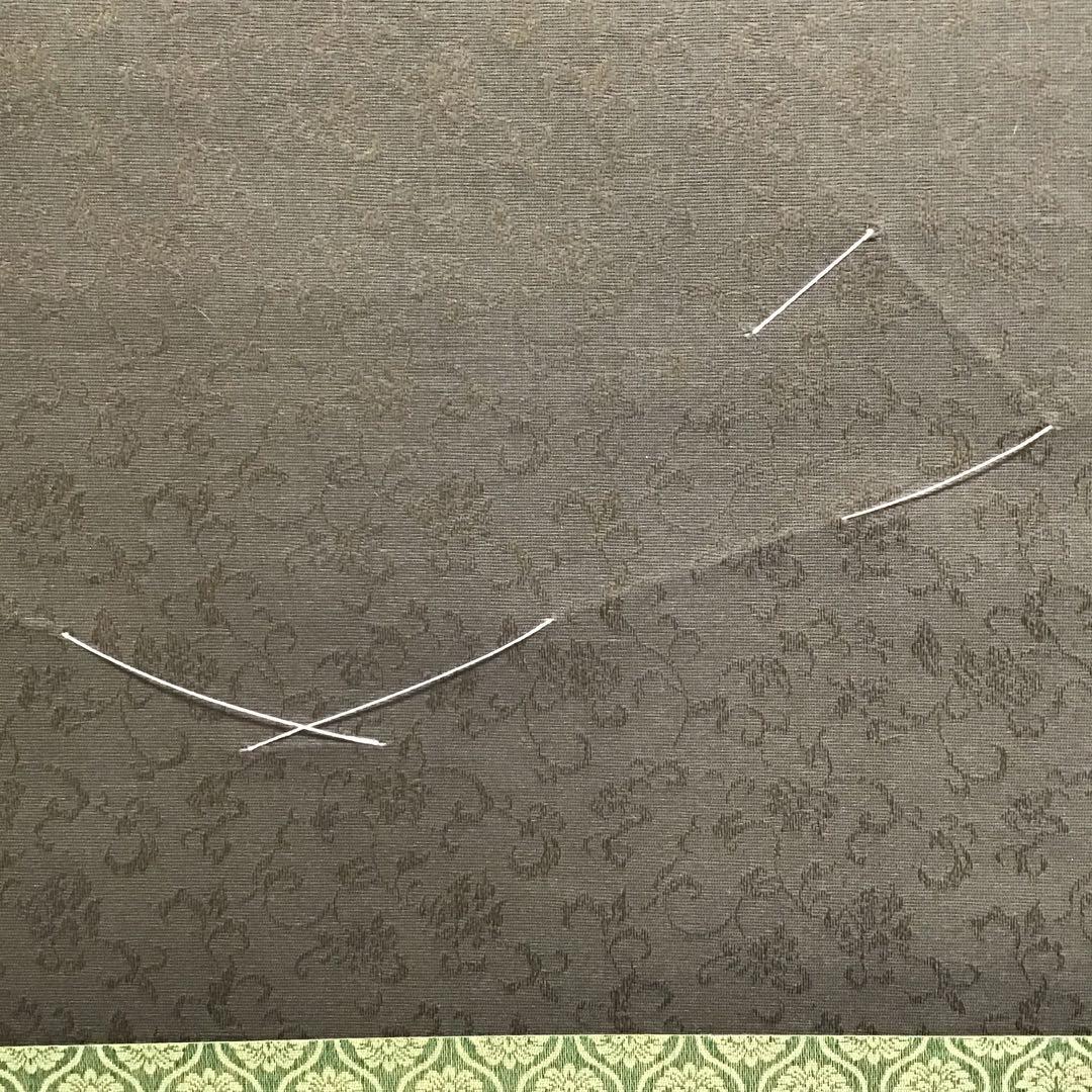 K茶道具　掛軸　御色紙幅(写真の色紙は付属していません)　紙箱　S984KJ