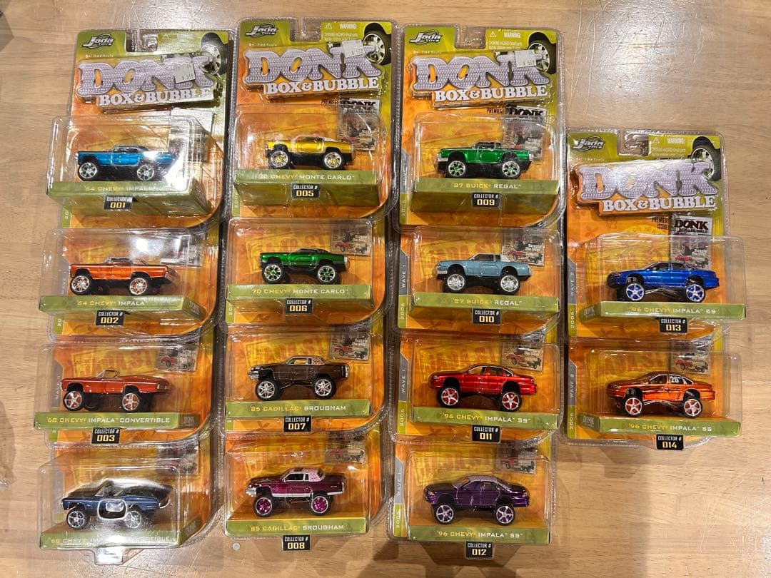 donk jada toys ローライダー　ミニカー　まとめ売り　ホットウィール