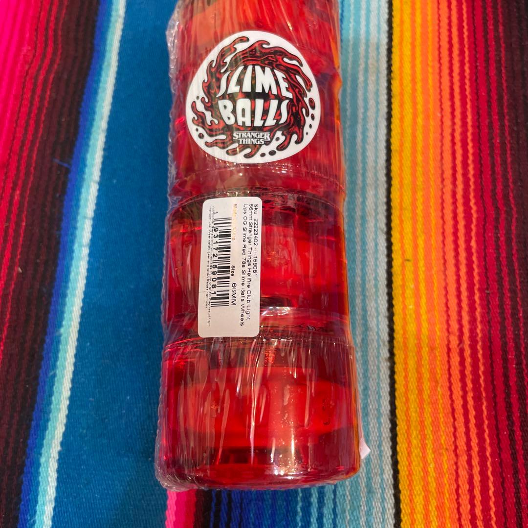 SLIME BALLS レッド 4個入り66mm
