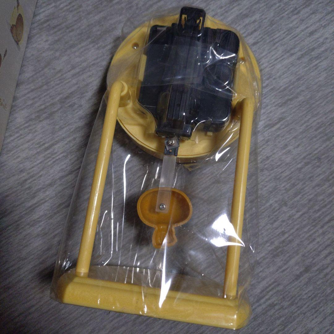 平成レトロ 当時物 San-X こげぱん 振り子時計 ぬいぐるみ スクール編