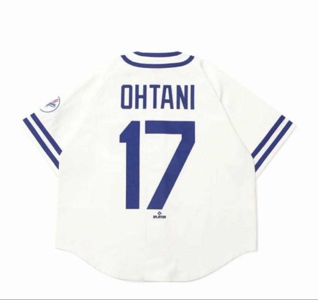 【L】 【新品・未開封】大谷翔平 ドジャース　ユニフォームS/S SHIRTS