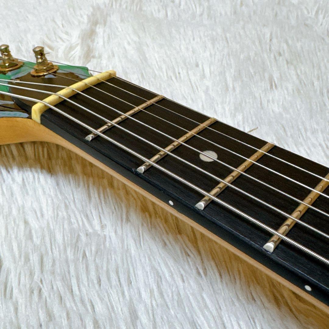 ミニモッキンバードタイプ ペイント ブランド不明 ミニギター 子供