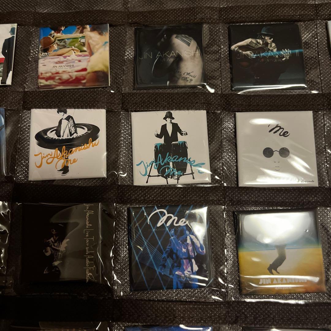 赤西仁　缶バッジ　コンプリート全部セットで