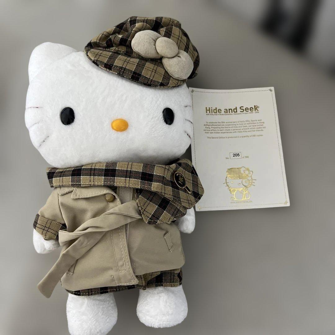 希少　ハローキティ　ハイドアンドシーク　ぬいぐるみ　激レア　限定品　限定350体