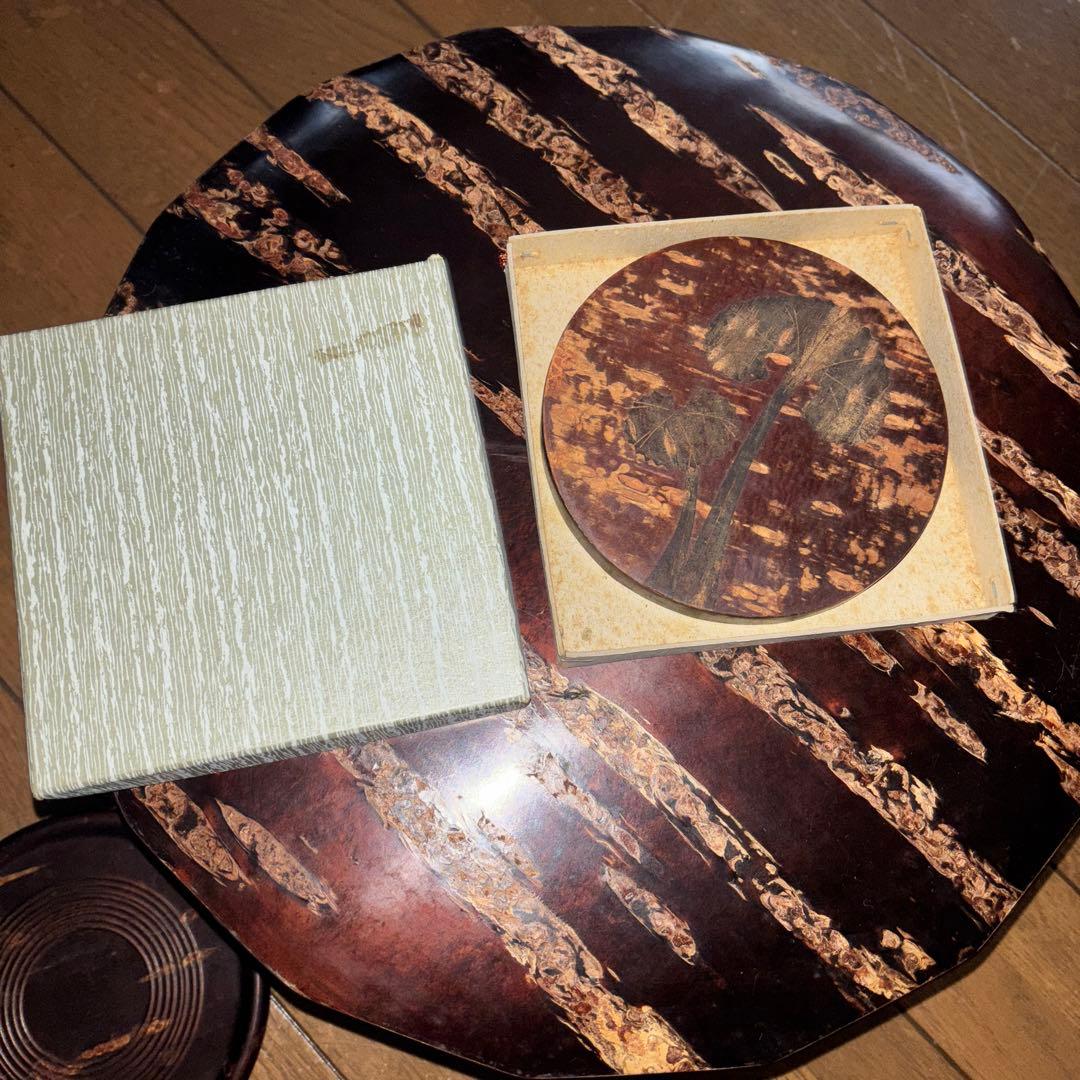 桜皮工芸 茶器セット