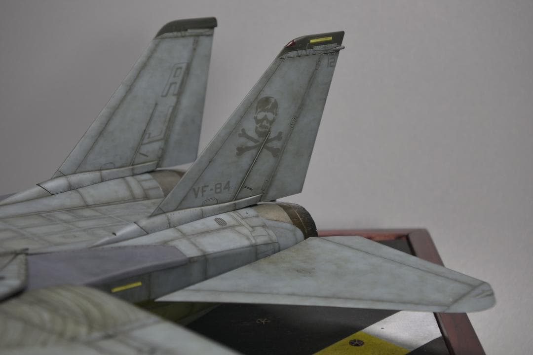 タミヤ F-14A トムキャット 1/48 電飾ジオラマ