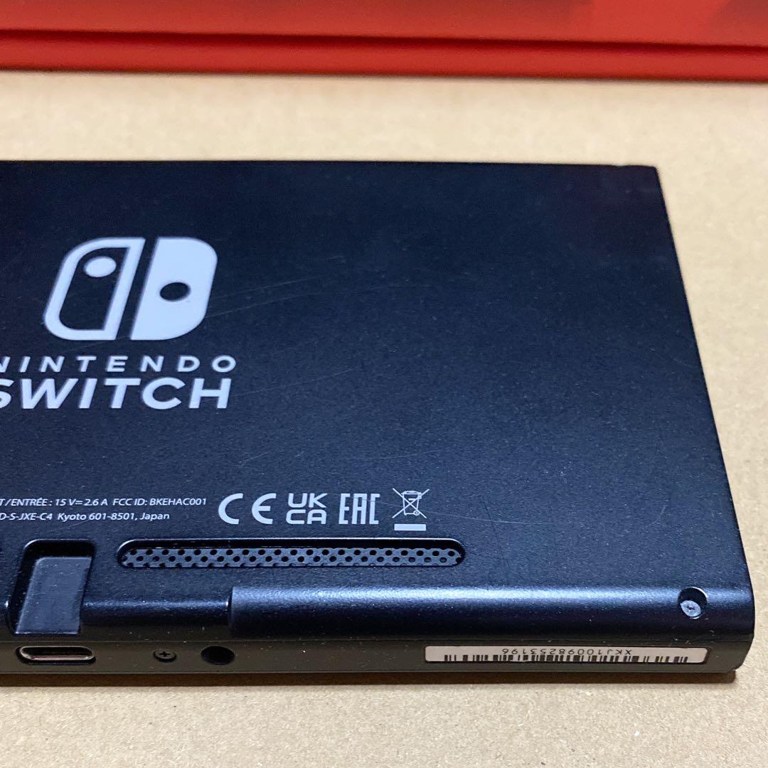 Switch 本体画面のみ　2022年製　バッテリー強化版　❺