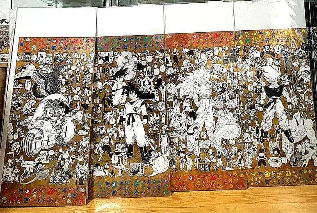 EXPO2025 大阪万博　ドラゴンボール　特殊加工印刷　ポスター