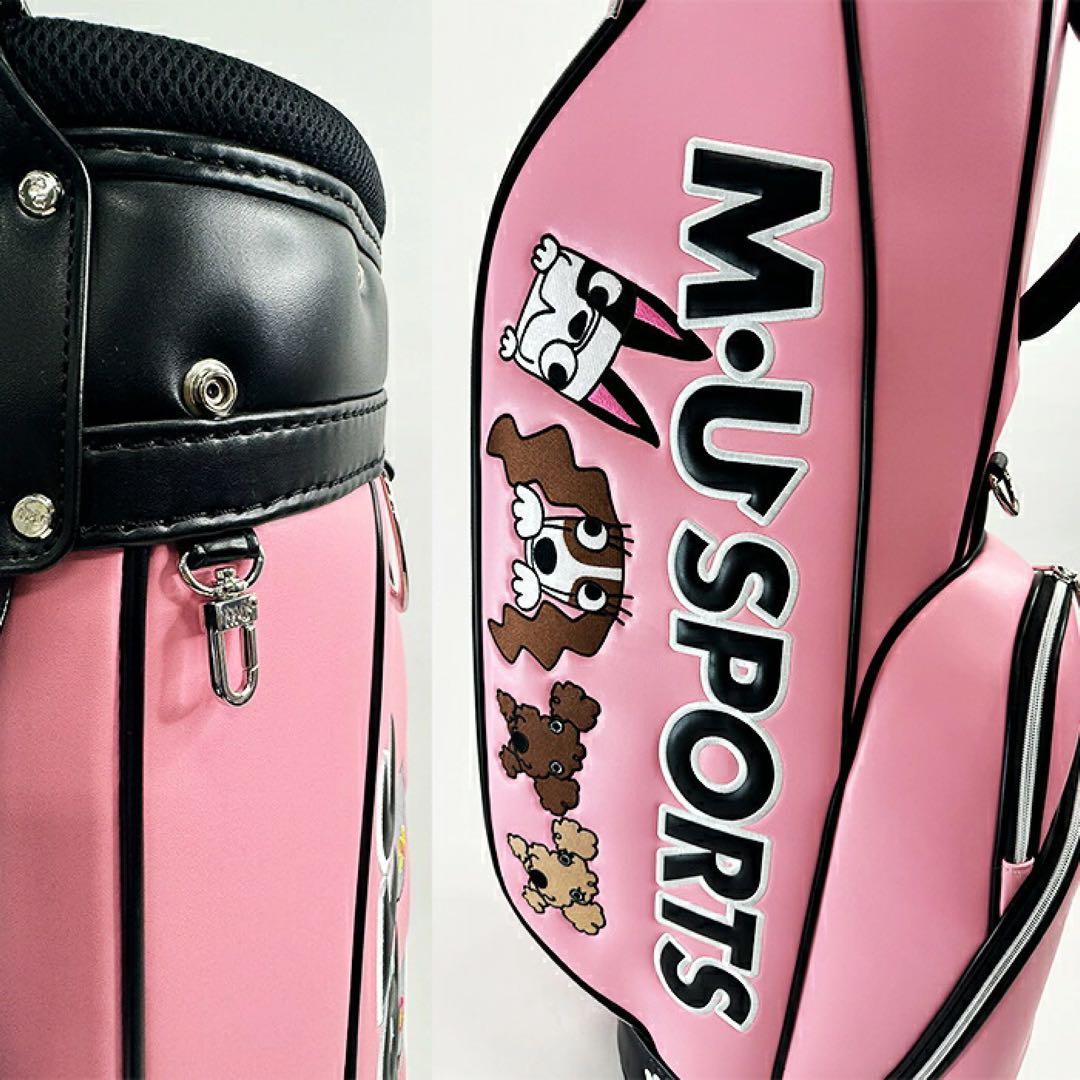 【新品】MUスポーツ 703R6154 キャディバッグ ブラック