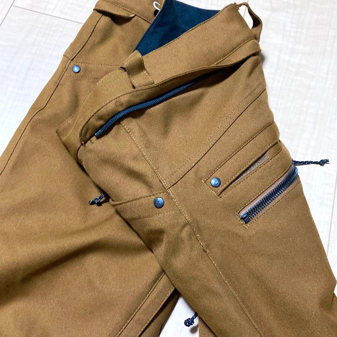 未使用級✨VOLCOM ボルコム スノーボードウェア スノボ パンツ S 茶