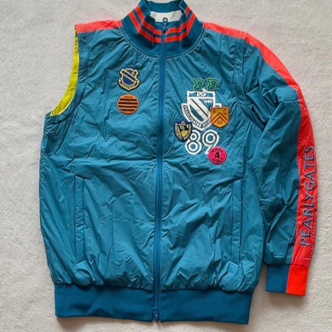 極美品　パーリーゲイツ　４WAY　リバーシブル　中綿　ジャケット　スニード