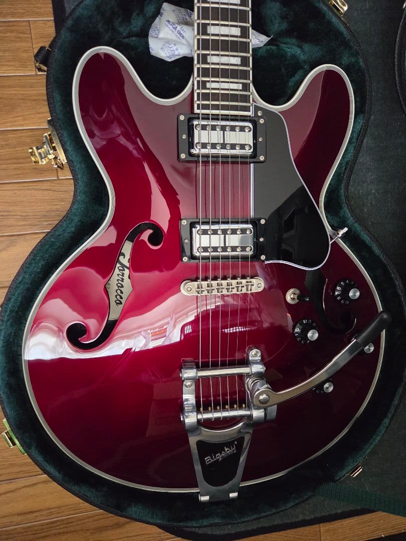 【美品】ESP EDWARDS E-TORROCCO-CTM セミアコ