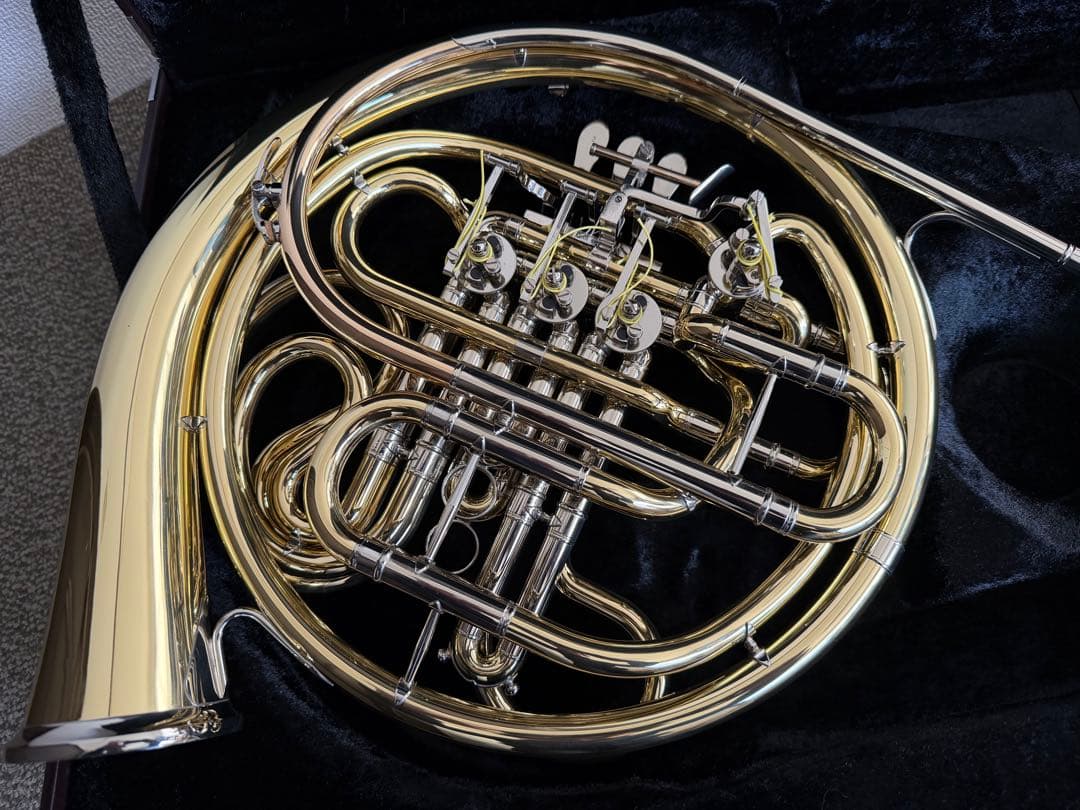 YAMAHA YHR668D フレンチホルン フルダブル 本体 ケース付き