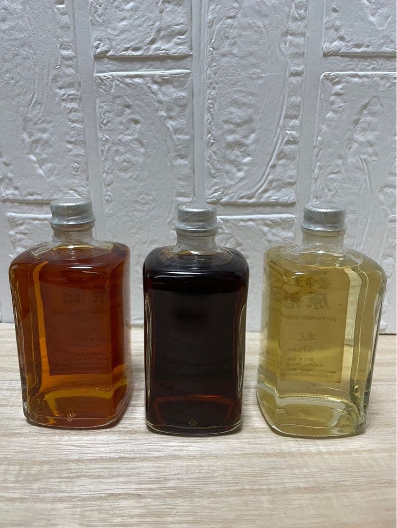 余市工場 原酒 10年 15年 未貯蔵 シングルモルトウイスキー 170ml