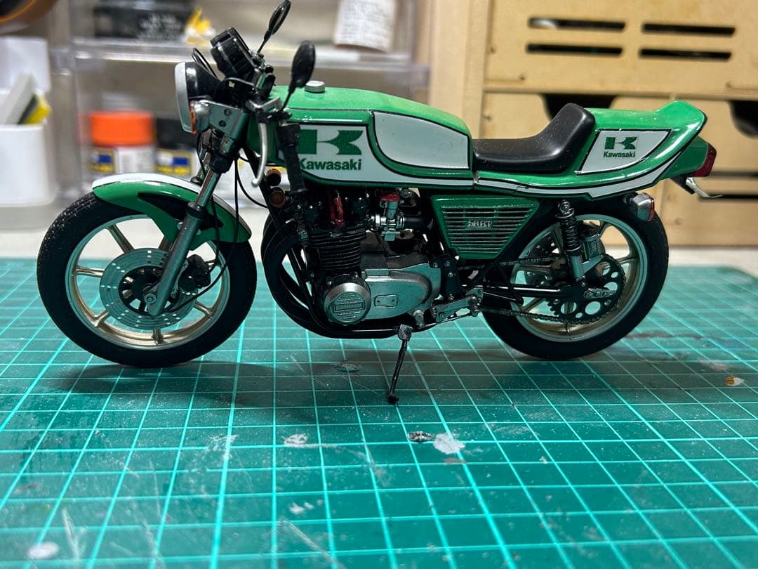 アオシマ Z400FX セレクト　カフェスタイルカスタム完成品