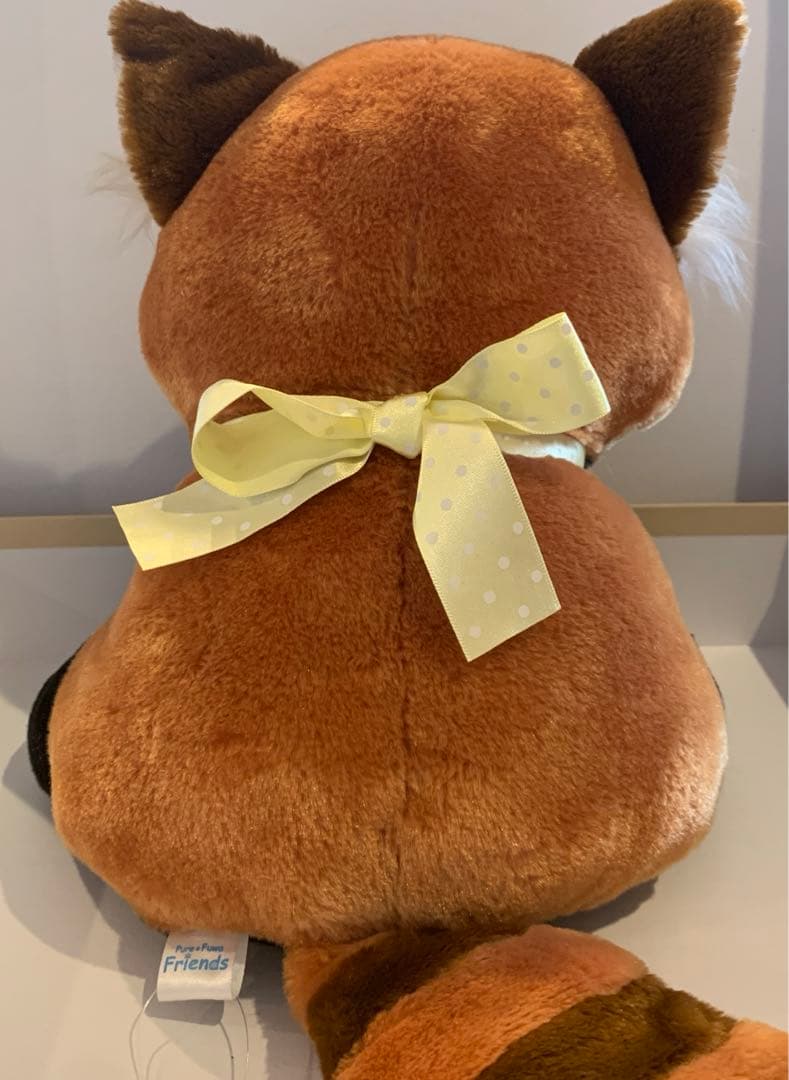 激レア　タグ付き　あさひやま動物園　レッサーパンダ　ぬいぐるみ　Lサイズ