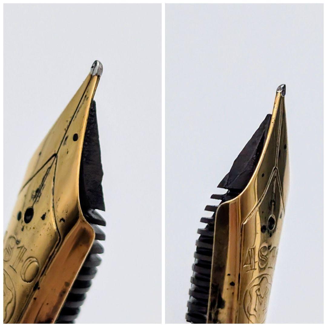 モンブラン 万年筆 マイスターシュテュック 146 14C 全金