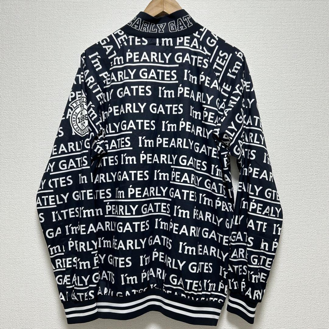 PEARLY GATES パーリーゲイツ ロゴ総柄 ゴルフジャケット ブルゾン