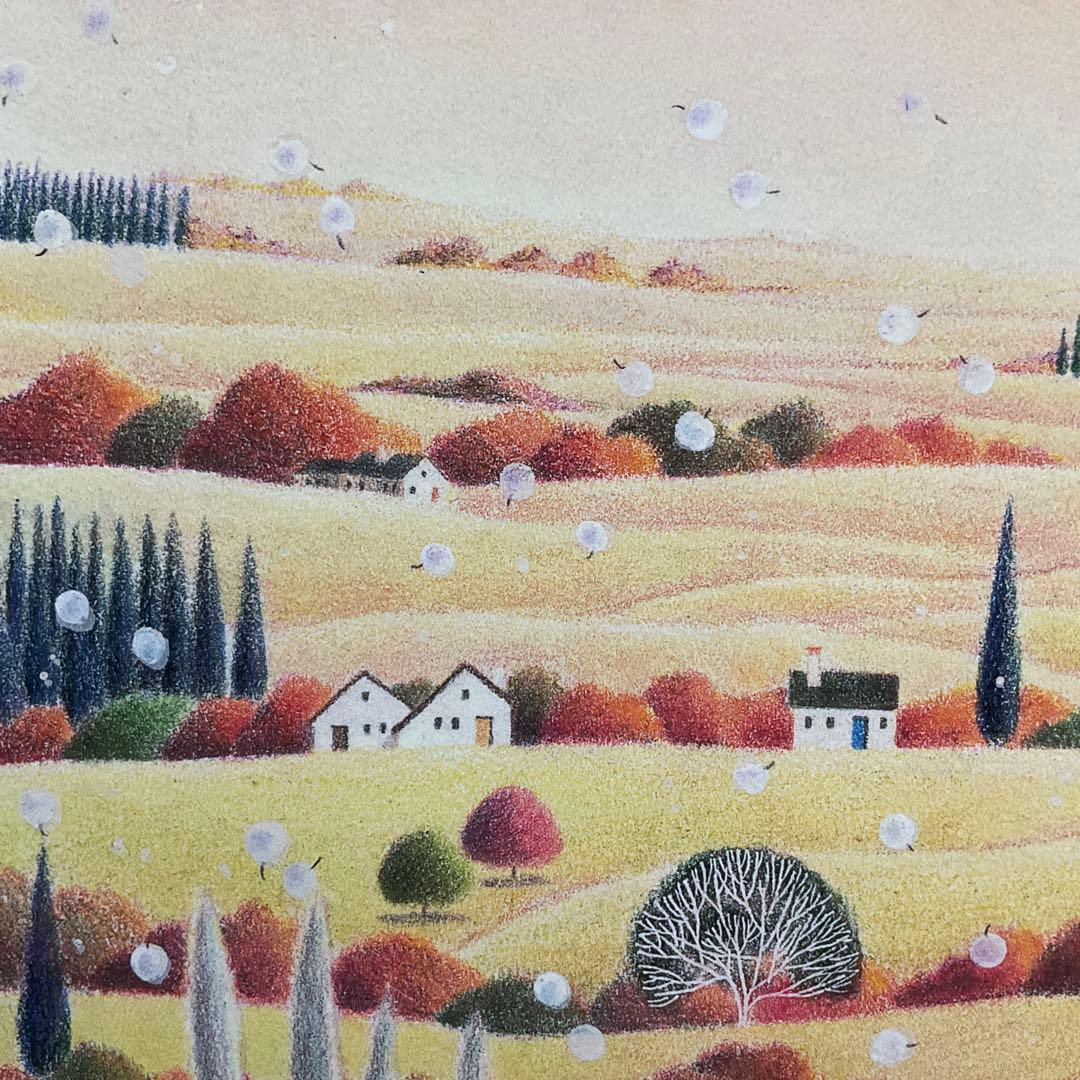 絵画・額縁・版画・渡辺 美香子・新品未使用・恋する季節・美術品・インテリア・雑貨