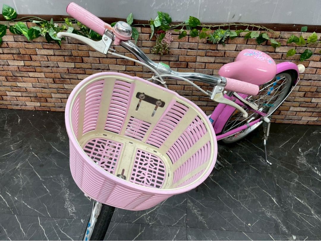 【96】子供用自転車 子供車 ブリヂストン ECOPAL ピンク 20インチ