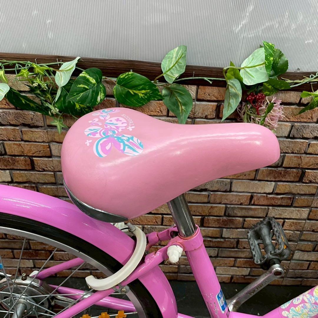 【96】子供用自転車 子供車 ブリヂストン ECOPAL ピンク 20インチ