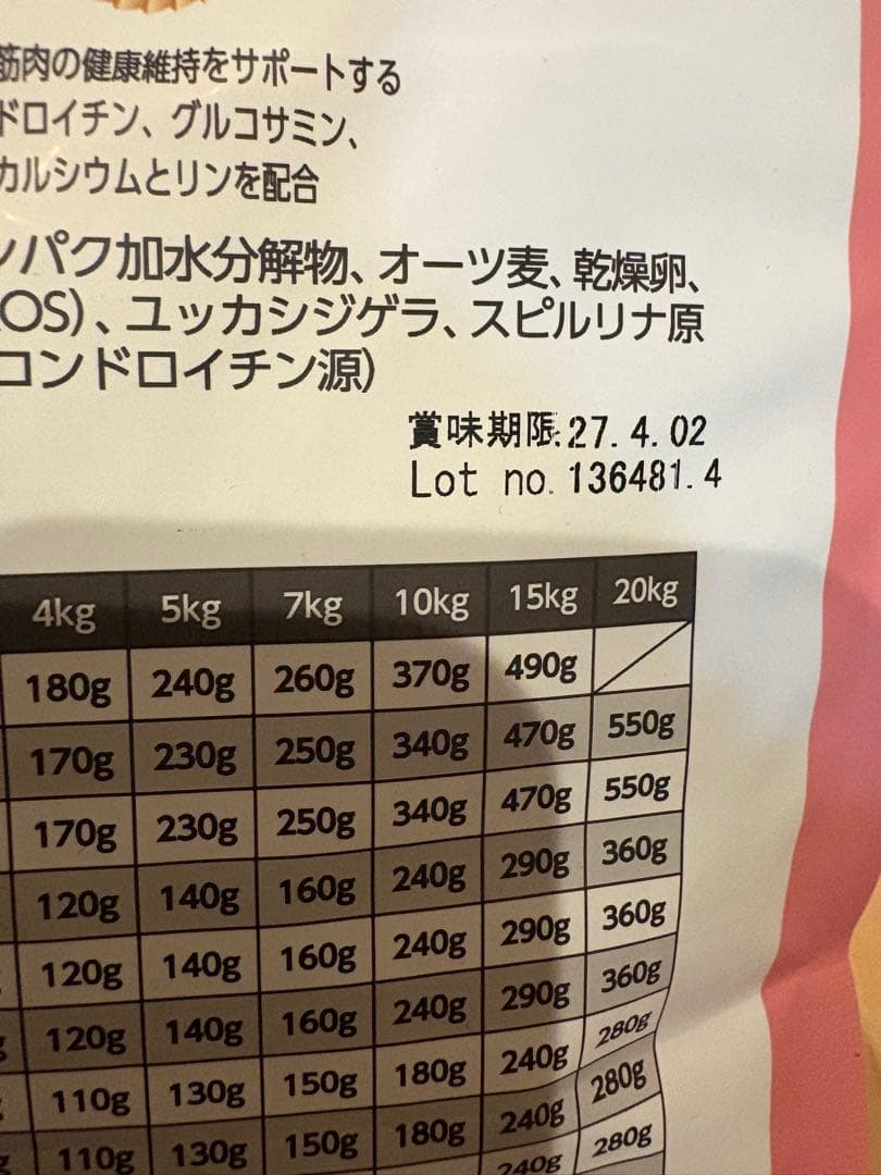 ELMO ドライフード 10.6kg