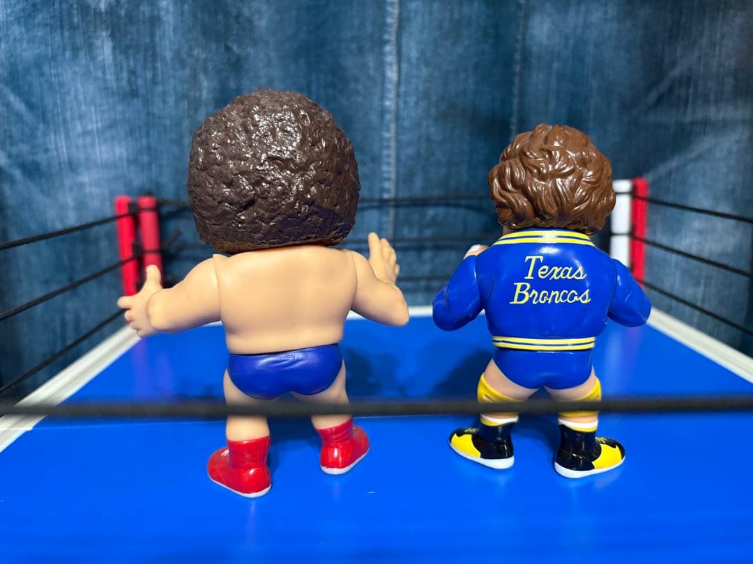 16d フィギュア12体+プロレスリング+カブキサイン　セット