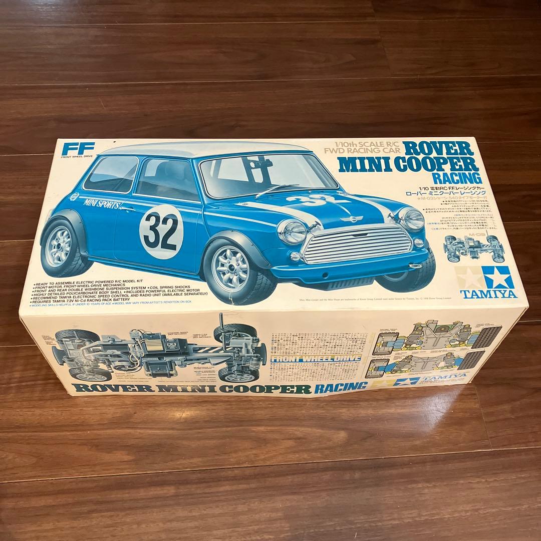 タミヤ 1/10 電動RC F.F.レーシングカー ミニクーパー M-03