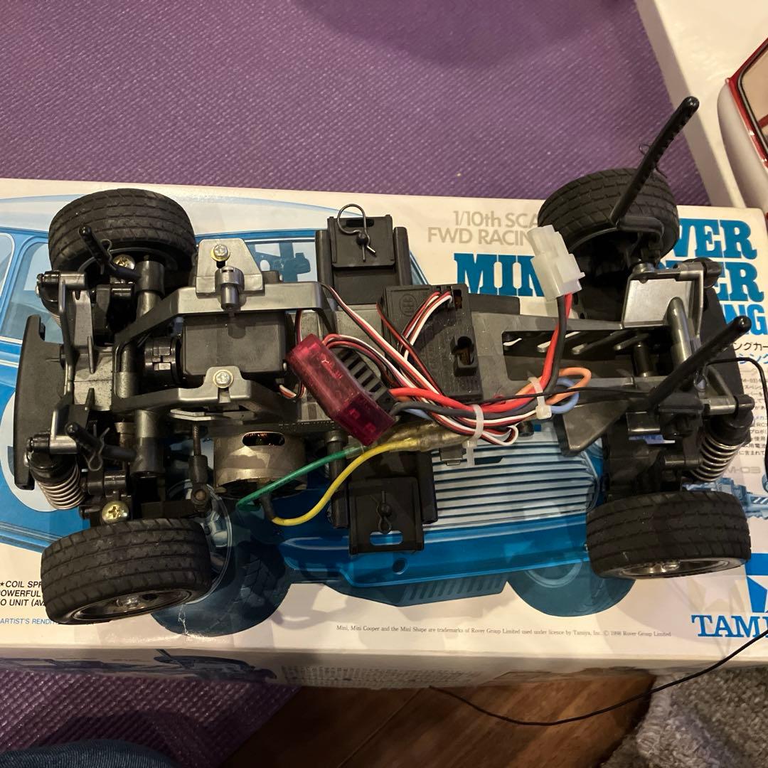 タミヤ 1/10 電動RC F.F.レーシングカー ミニクーパー M-03