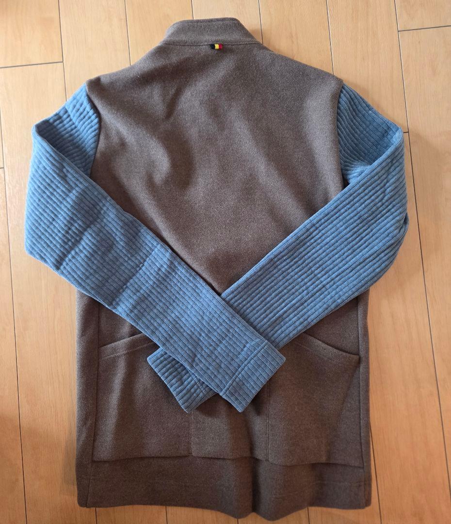 KAPELMUUR　サイクルジャケット　ハイブリットニットジャケット　ブラウン