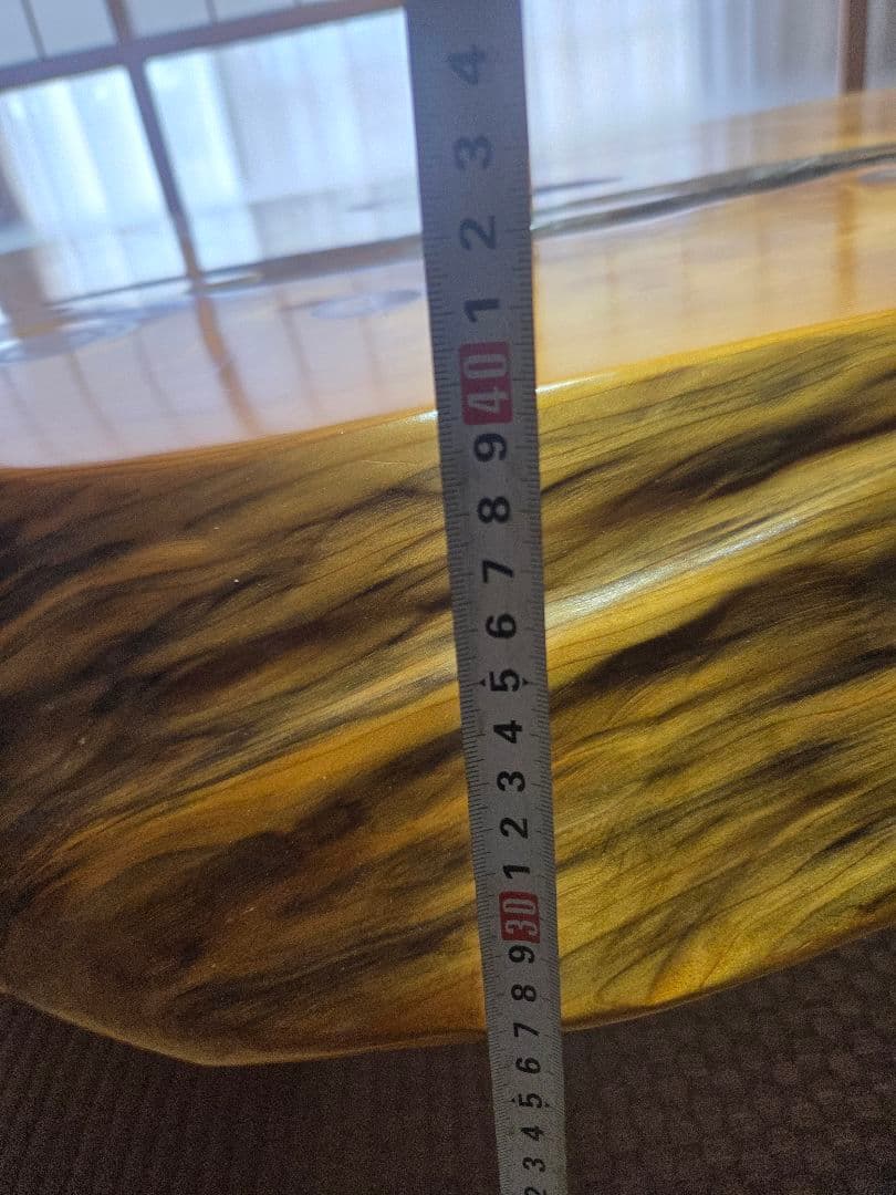 屋久杉良杢自然テーブル