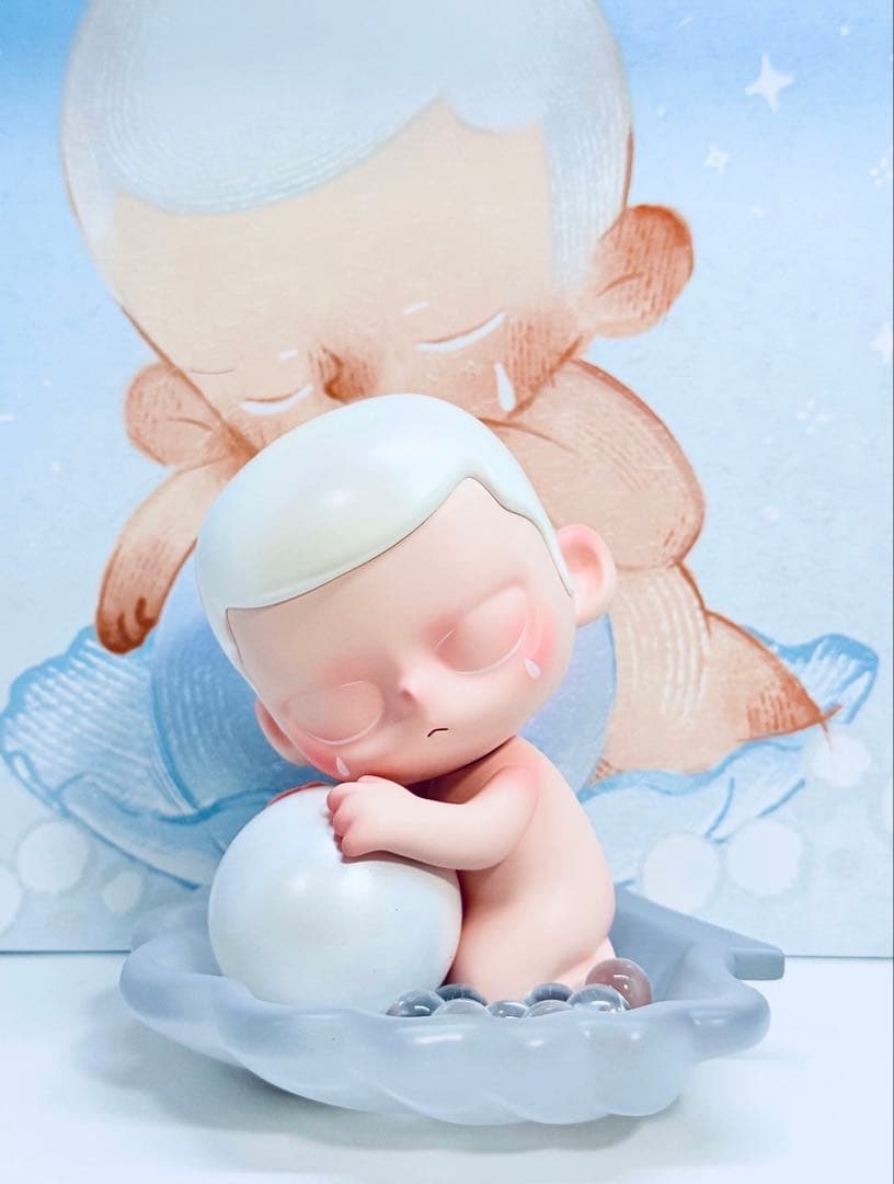 【PTS2024上海限定】POPMART KUBO 海の涙フィギュア