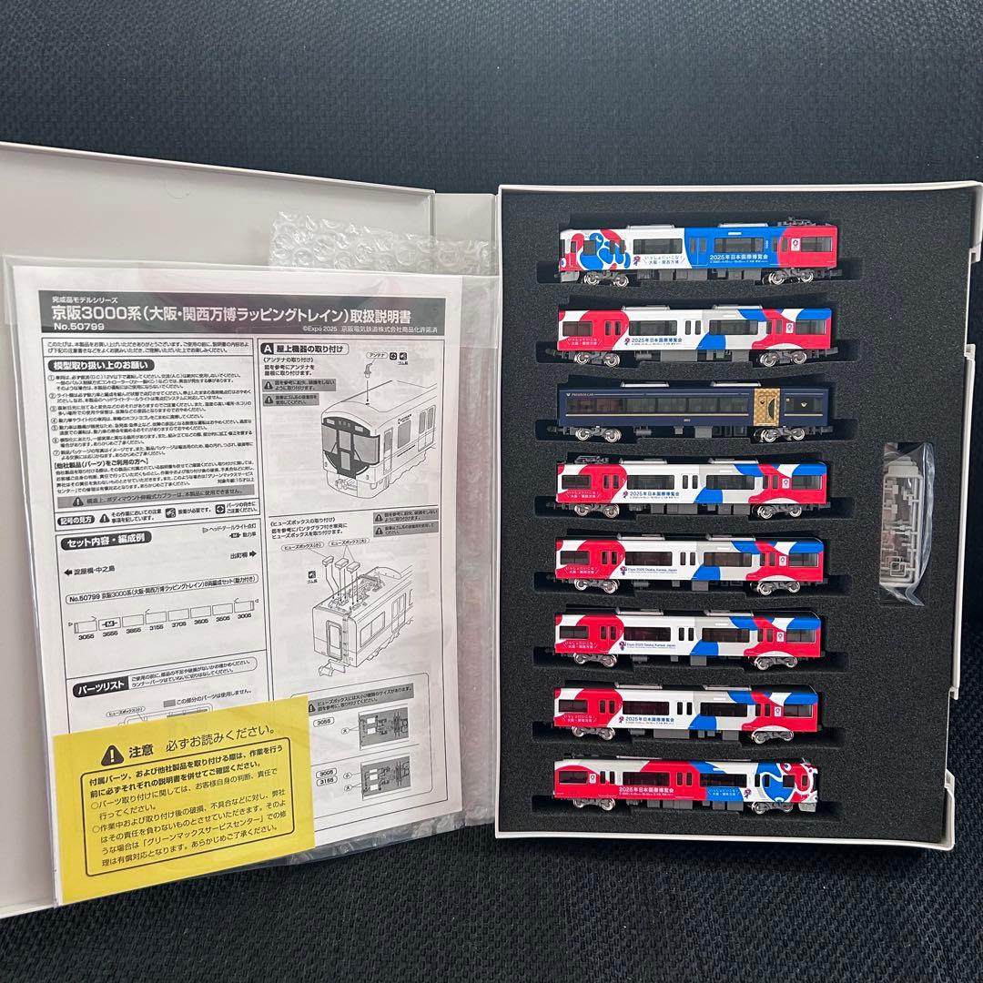 グリーンマックス 50799 京阪3000系(大阪・関西万博ラッピングトレイン