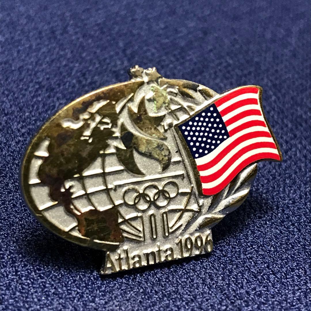 限定5000個 希少 アトランタ五輪 ピンバッジ USA アメリカ