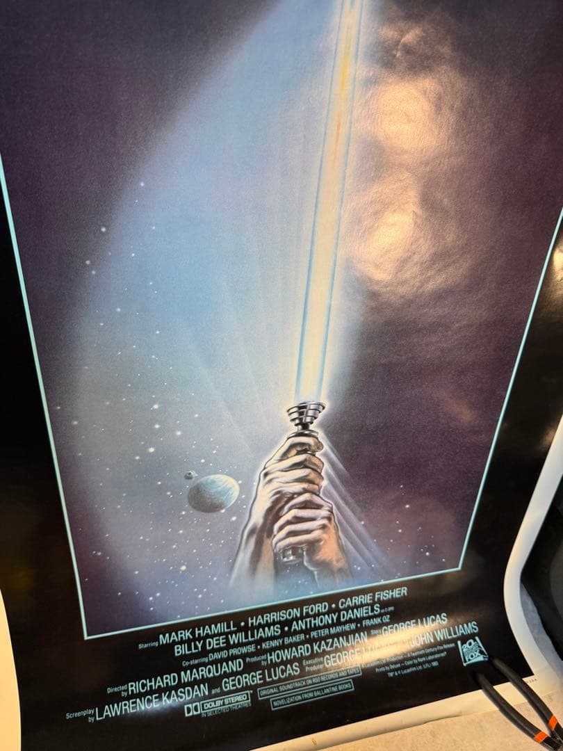 STAR WARS RETURN OF THE JEDI ポスター 1983年