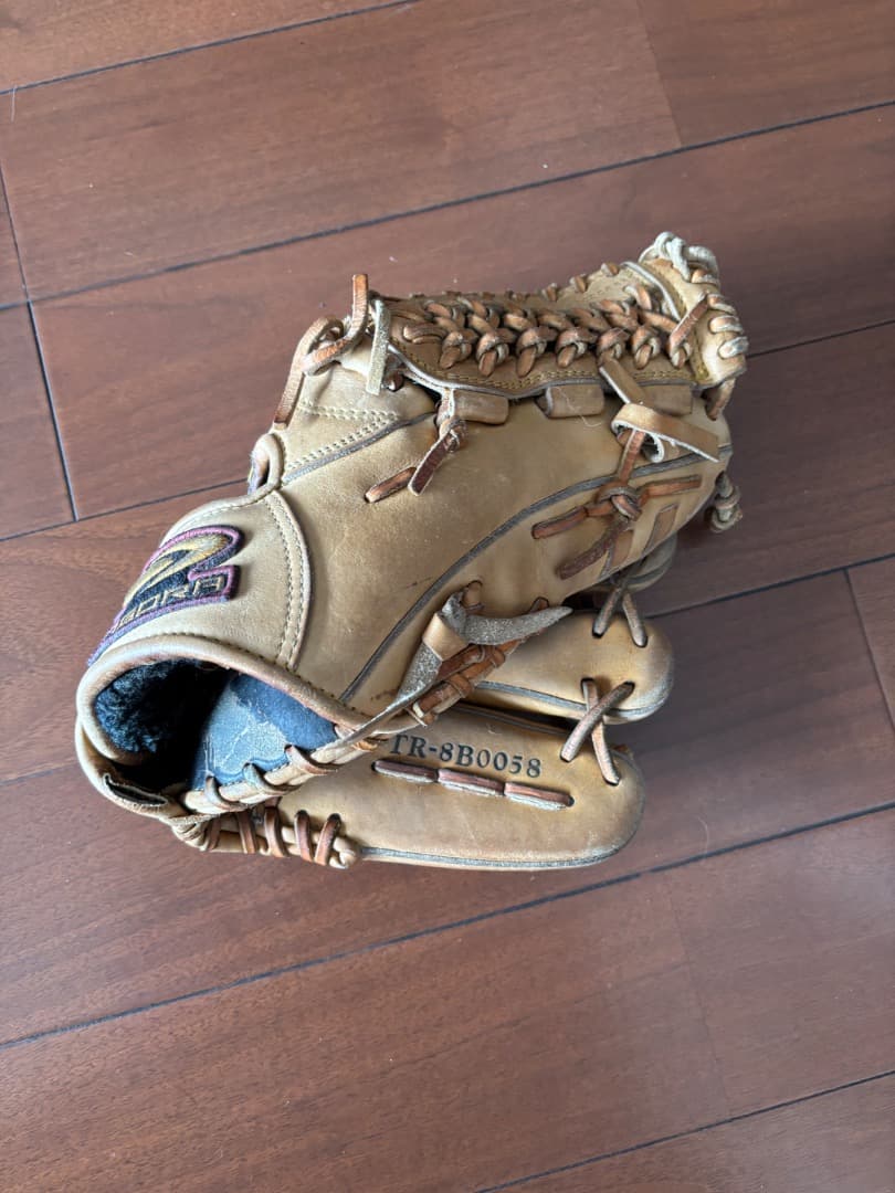 硬式野球グローブ TR-880058 黄茶系