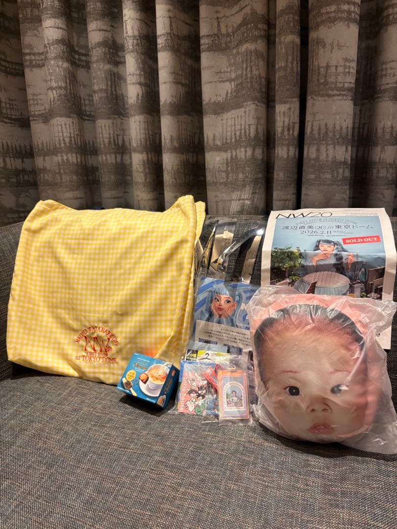 渡辺直美 東京ドーム ライブ うにょ席限定グッズ