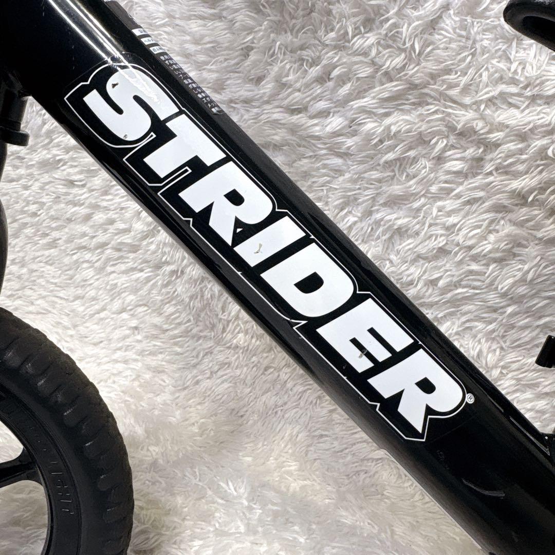 美品 ストライダー スポーツ 12インチ スノーアタッチメント ブラック 日本製
