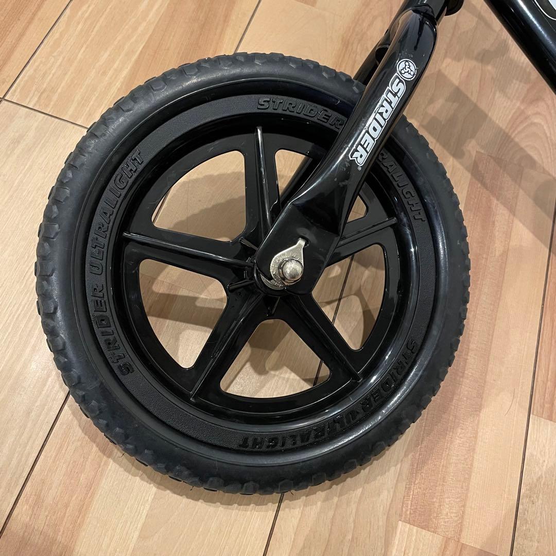 【美品】STRIDER 12インチ ブラック　スポーツモデル