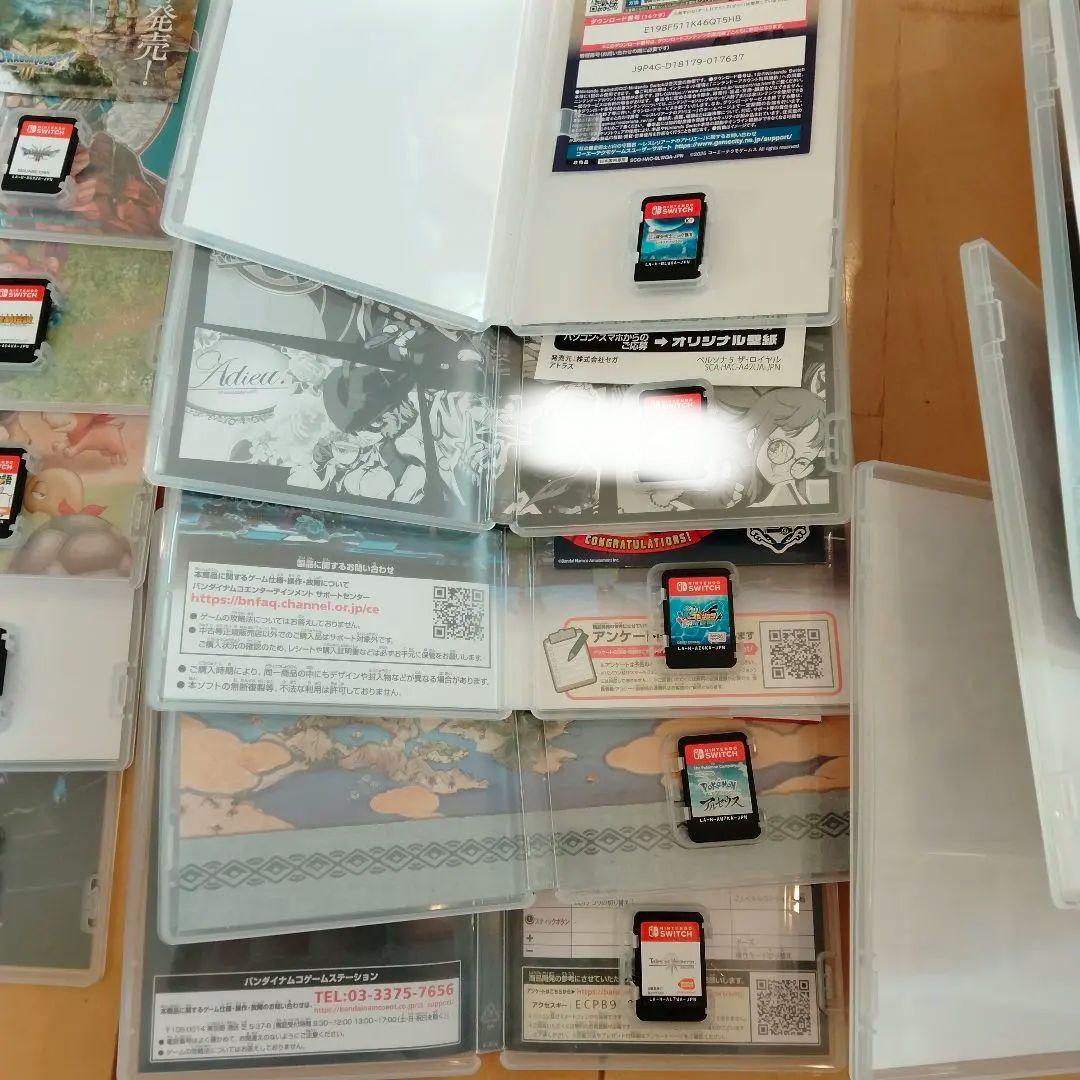 Switchソフト　２０本　ポケモン　マイクラ　ドラクエ　他