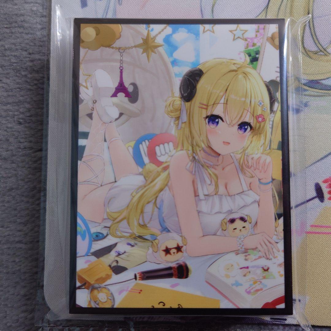 α1 ホロライブ 部屋&白ワンピース 角巻わため スリーブ&プレイマット