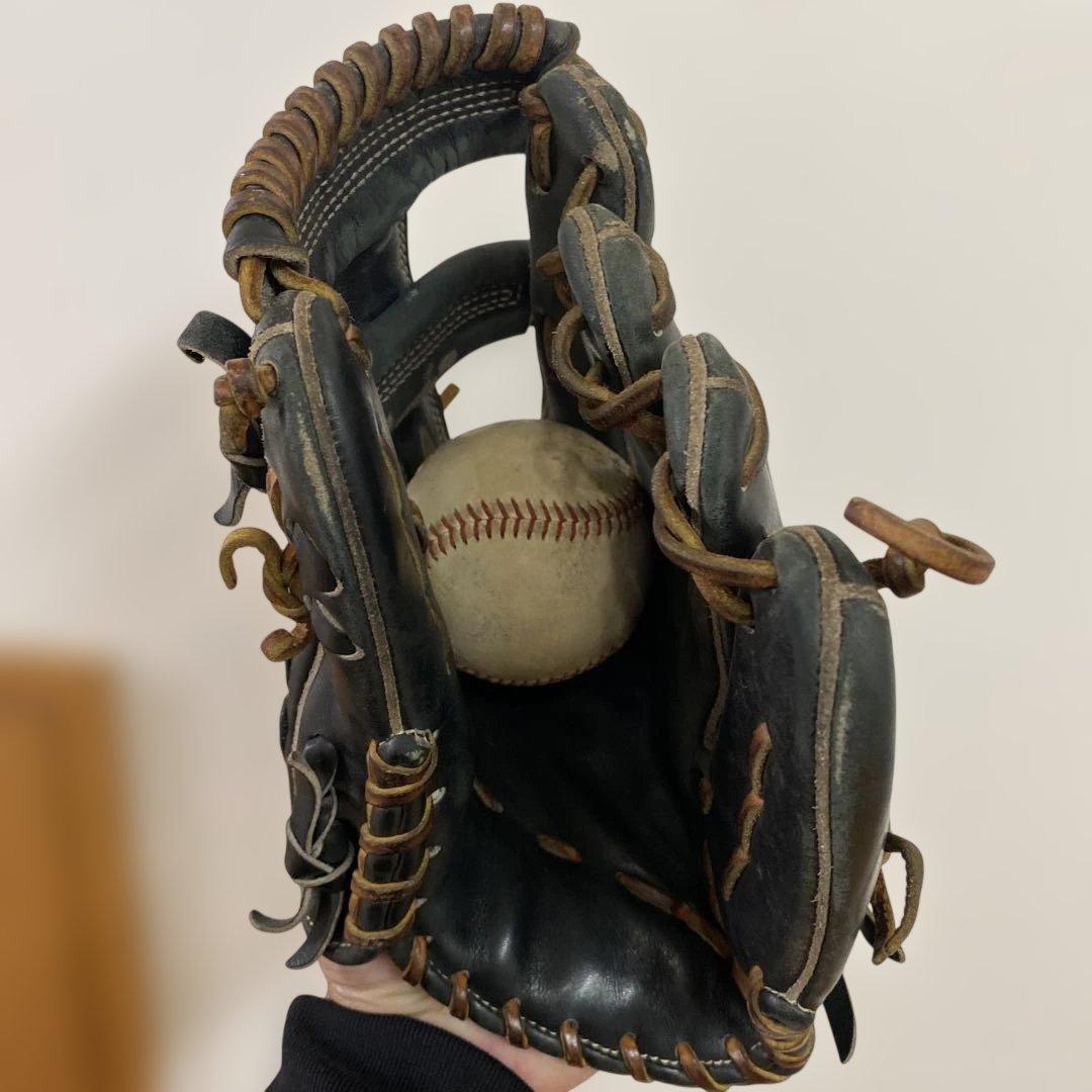 アイピーセレクト　硬式グローブ 黒