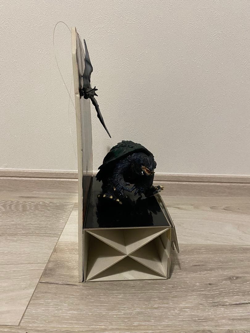 【限定超希少】ガメラ3 邪神覚醒 公開告知限定訴求パネル＆フィギュア