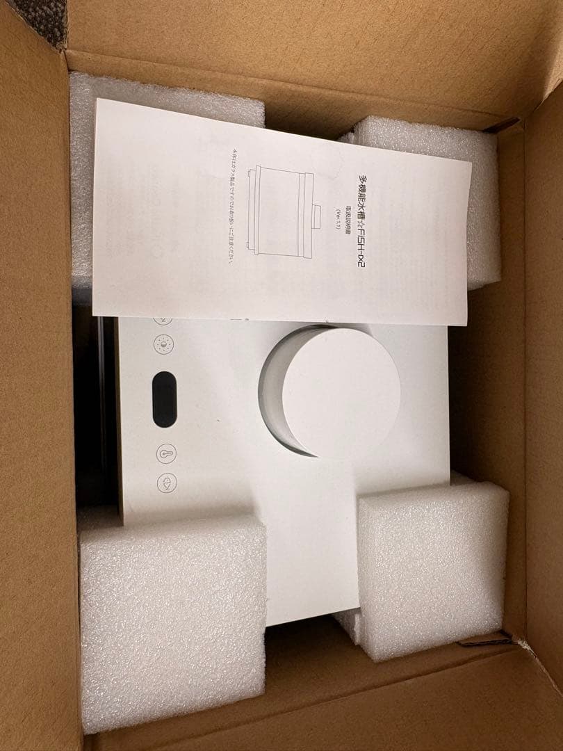 LED 濾過器付き　ガラス水槽