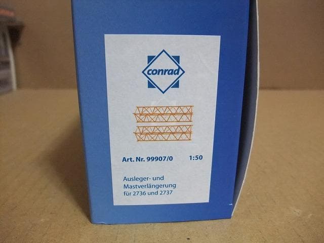CONRAD 1/50 LIEBHERR LG1750/LR1750用延長ブーム